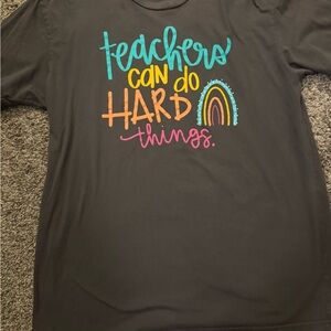 Bella Canvas Black Tee with Colorful Graphic Print